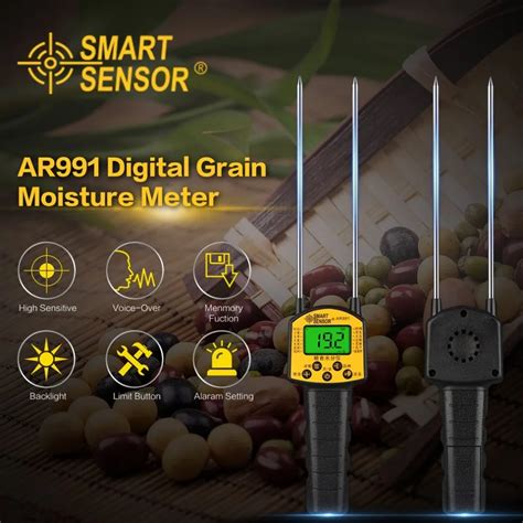 custom smart sensor grain moisture meter|Agricultural Moisture Meters – Moisture Meters.